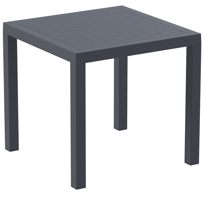Стол Siesta Ares 80 Dark Grey