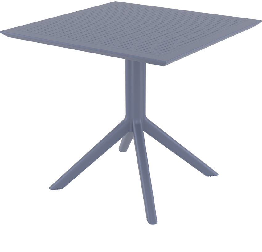 Cтол Siesta Sky Table 80 Dark grey