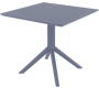 Cтол Siesta Sky Table 80 Dark grey