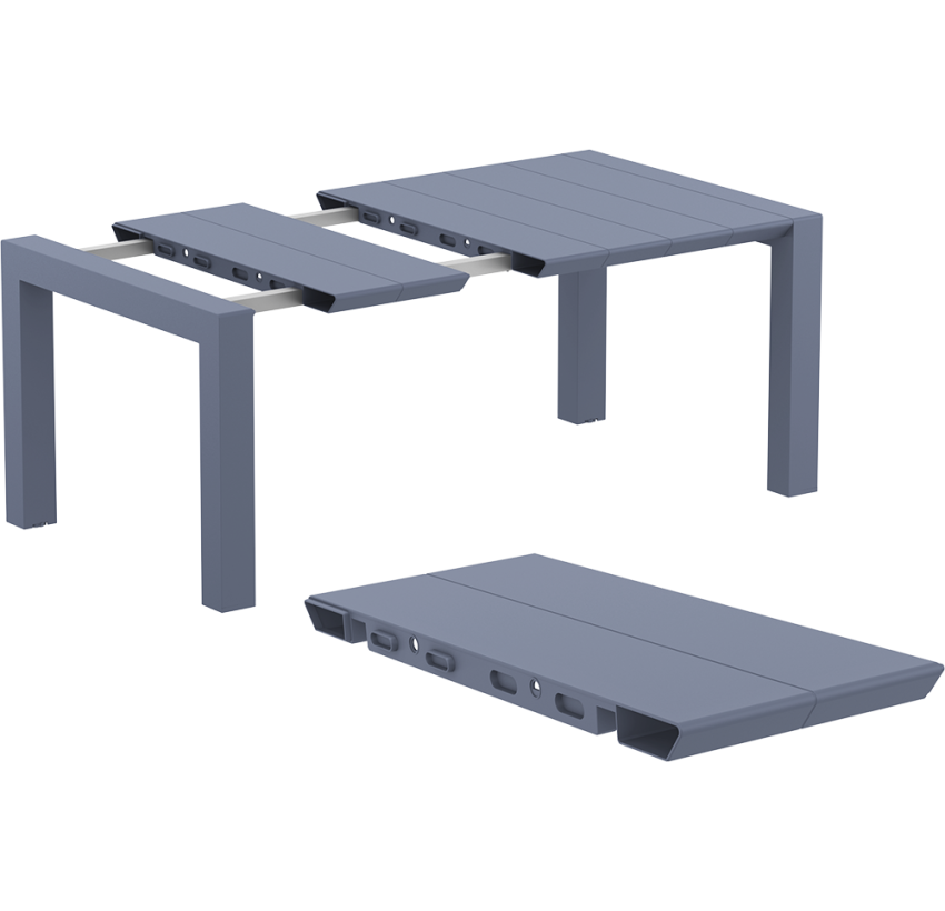 Стол Siesta Vegas 100-140 Dark Grey
