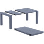 Стол Siesta Vegas 100-140 Dark Grey