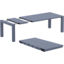 Стол Siesta Vegas 180-220 Dark Grey
