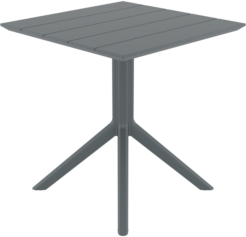 Cтол Siesta Paris Table 70 Dark Grey