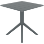 Cтол Siesta Paris Table 70 Dark Grey