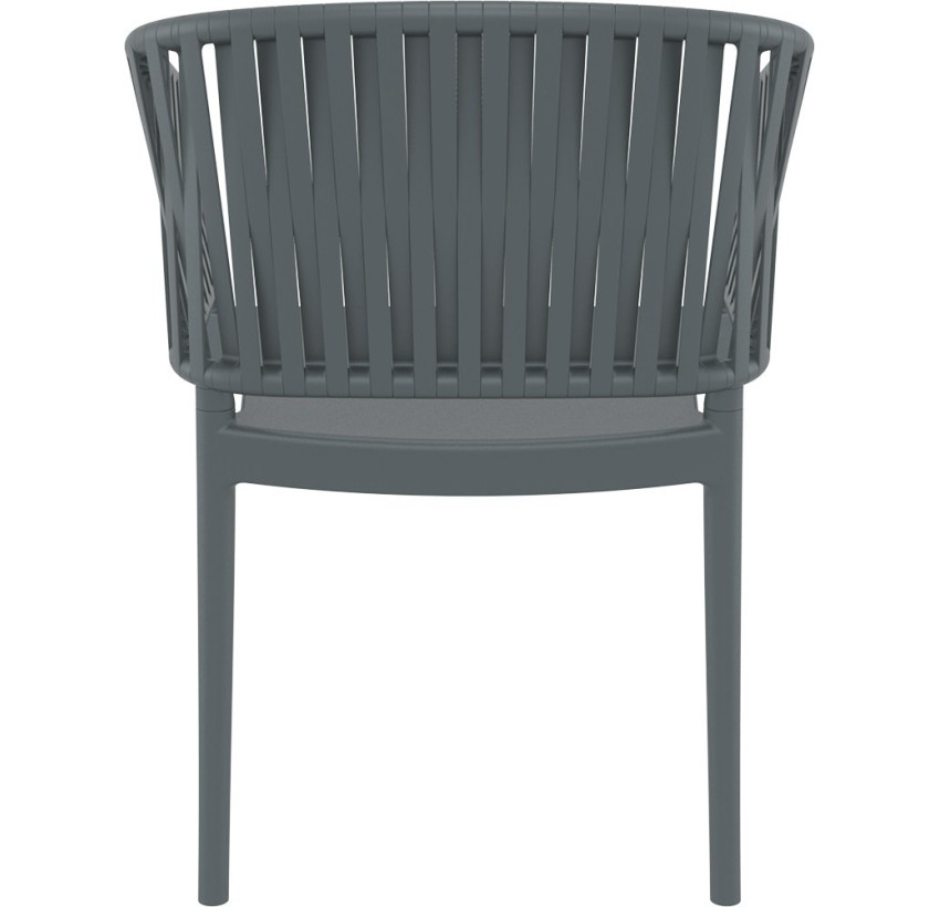 Стул Siesta Portofino Armchair Dark Grey