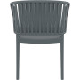 Стул Siesta Portofino Armchair Dark Grey