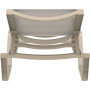Шезлонг Siesta Rio Taupe Taupe