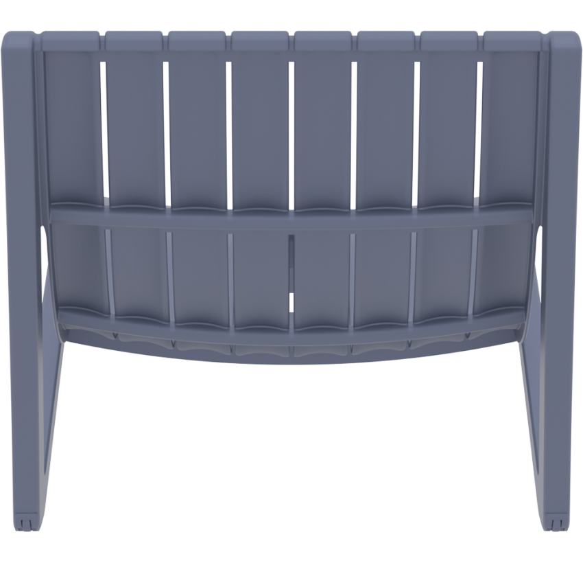 Шезлонг Siesta Slim Dark Grey