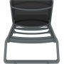 Шезлонг Siesta Tropic Dark Grey Black
