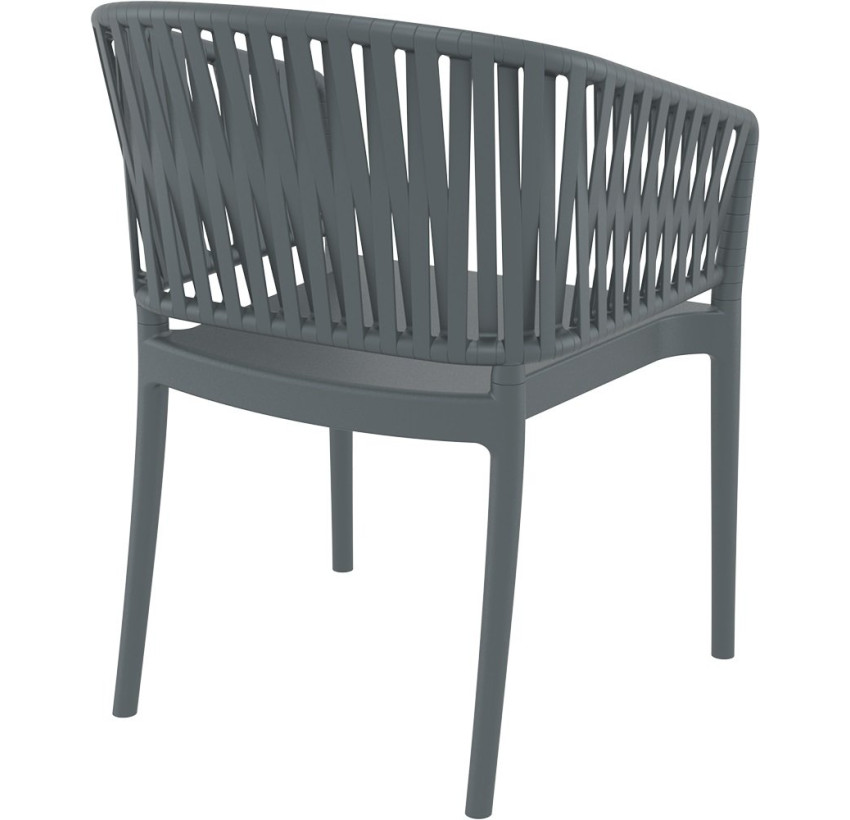 Стул Siesta Portofino Armchair Dark Grey