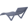 Шезлонг Siesta Slim Dark Grey