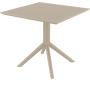 Cтол Siesta Sky Table 80 Taupe