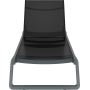 Шезлонг Siesta Tropic Dark Grey Black