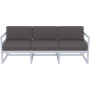 Комплект мебели для террасы Siesta Mykonos Lounge Set XL Gray Серый