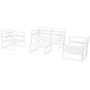 Комплект меблів для тераси Siesta Mykonos Lounge Set White Білий