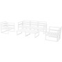 Комплект мебели для террасы Siesta Mykonos Lounge Set XL White Белый