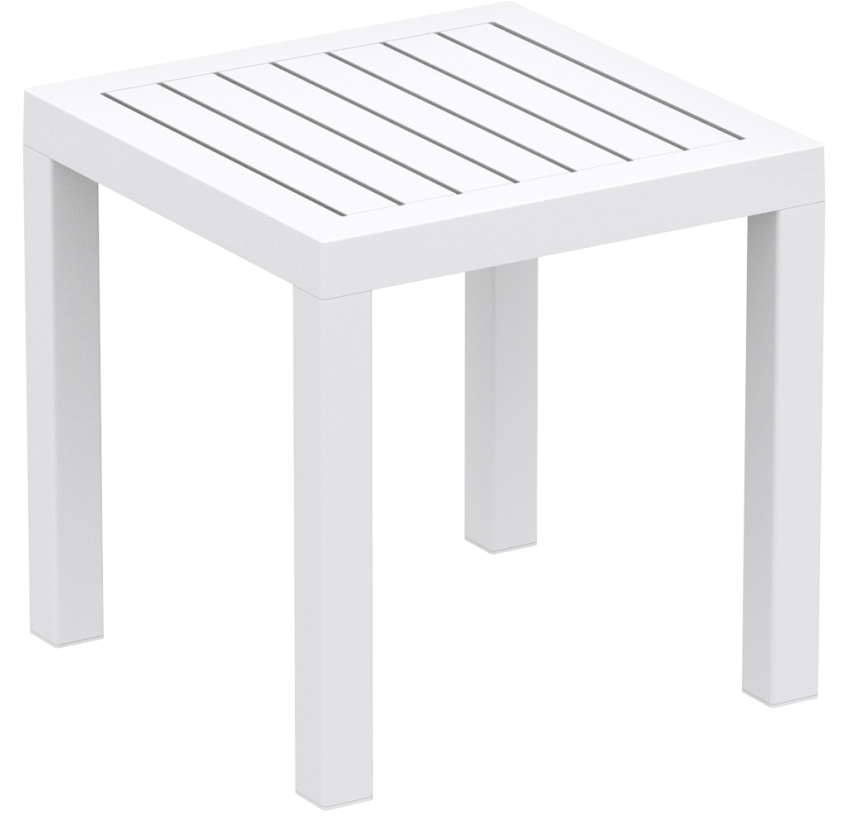 Стол для шезлонга Siesta Ocean Side Table White