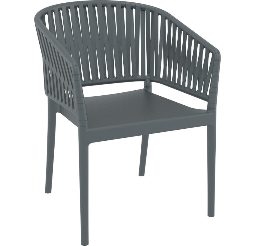 Стул Siesta Portofino Armchair Dark Grey