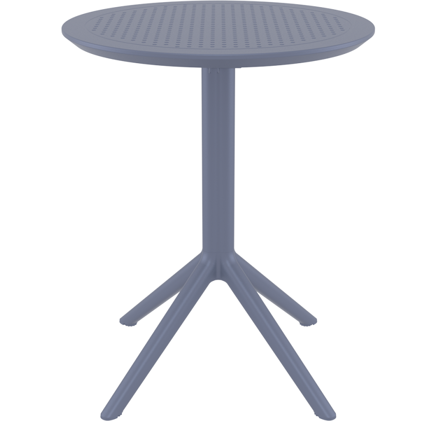Cтол круглый Siesta Sky Folding Table 60 Dark Grey