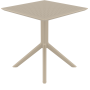 Cтол Siesta Sky Table 70 Taupe