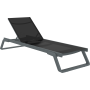 Шезлонг Siesta Tropic Dark Grey Black