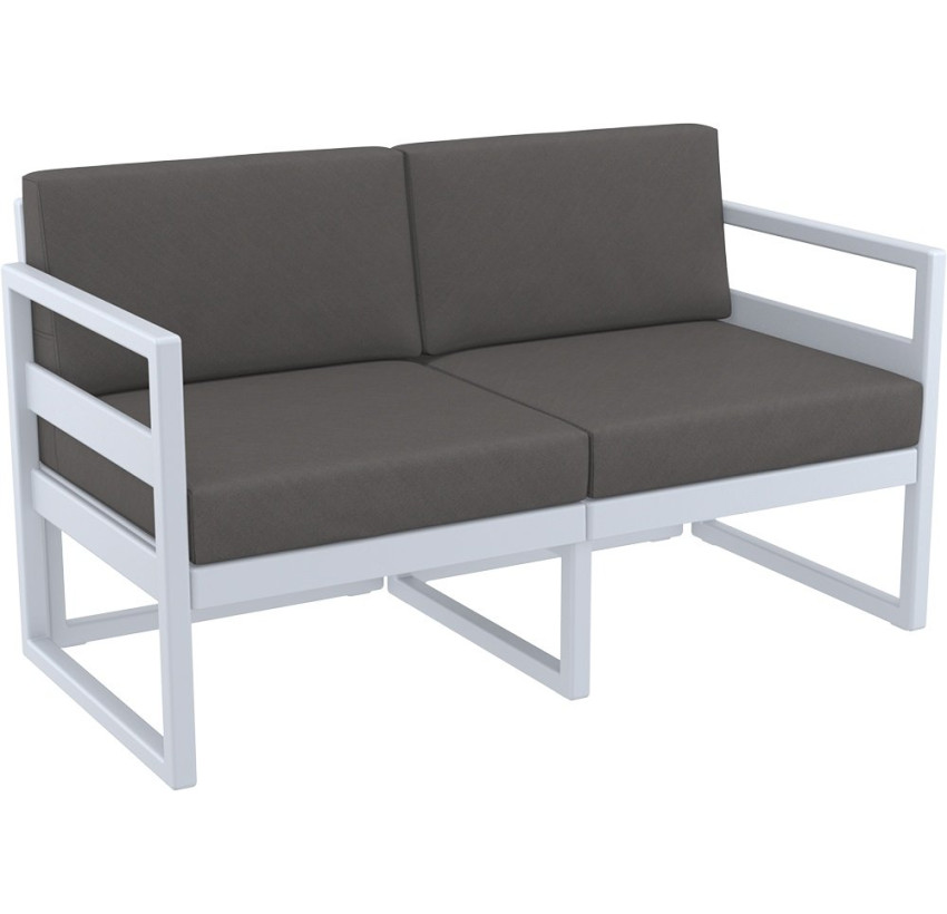 Комплект мебели для террасы Siesta Mykonos Lounge Set Gray Серый