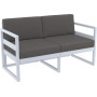 Комплект мебели для террасы Siesta Mykonos Lounge Set Gray Серый