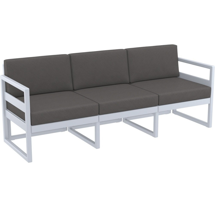 Комплект мебели для террасы Siesta Mykonos Lounge Set XL Gray Серый