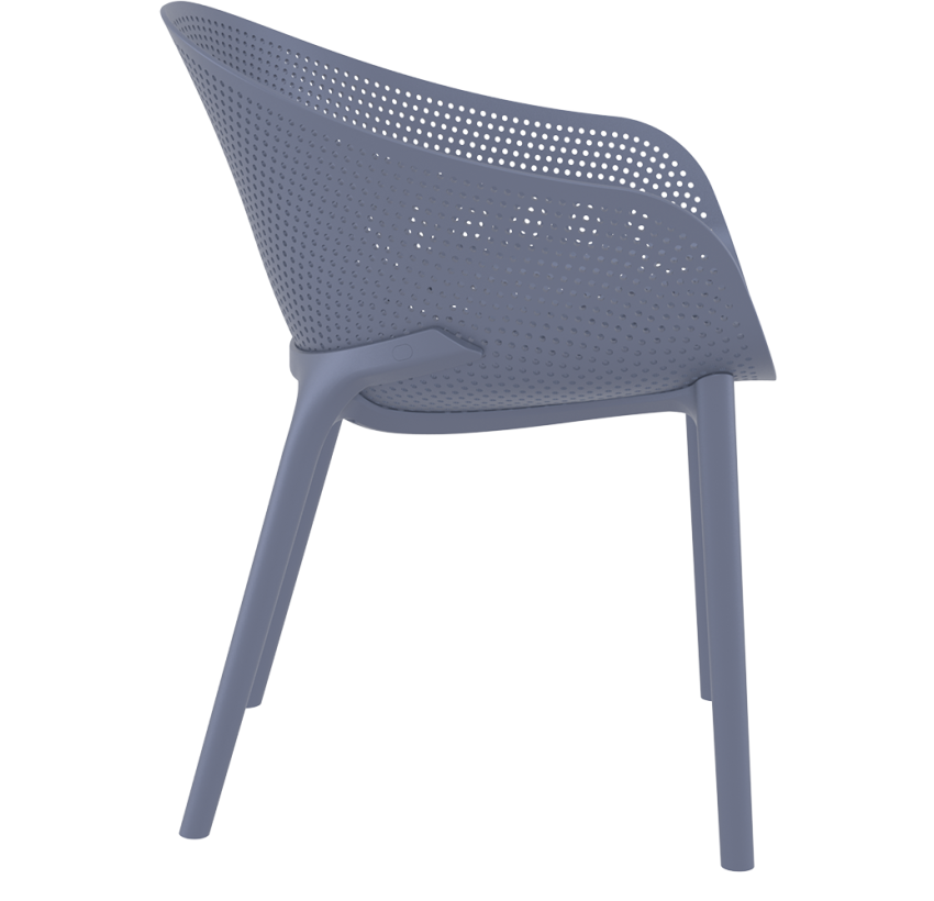 Комплект мебели для кафе Siesta Sky with Sky 70 Dark Grey
