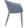 Комплект мебели для кафе Siesta Sky with Sky 70 Dark Grey