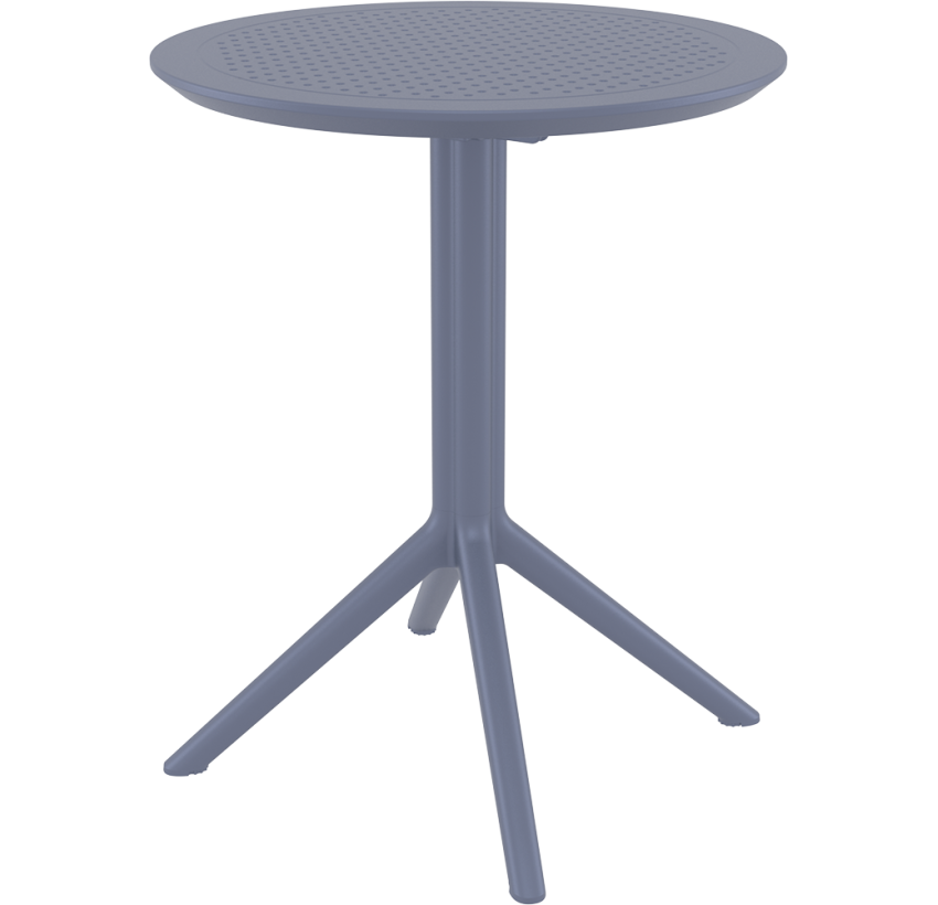 Cтол круглый Siesta Sky Folding Table 60 Dark Grey