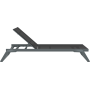 Шезлонг Siesta Tropic Dark Grey Black