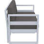 Комплект мебели для террасы Siesta Mykonos Lounge Set Gray Серый