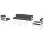 Комплект меблів для тераси Siesta Mykonos Lounge Set XL White Білий