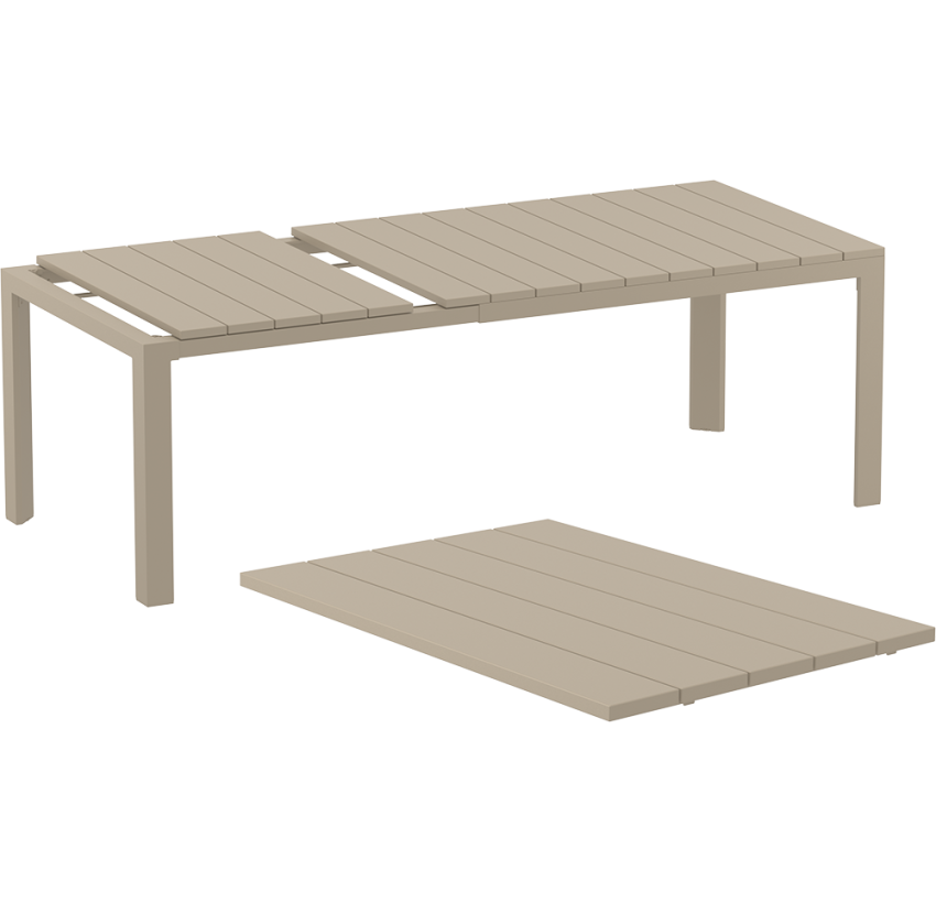 Cтол Siesta Atlantic Table 140/210 Taupe