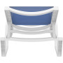 Шезлонг Siesta Rio White Blue