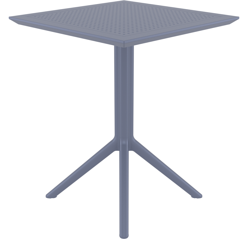 Стіл Siesta Sky Folding Tabel 60 Dark Grey