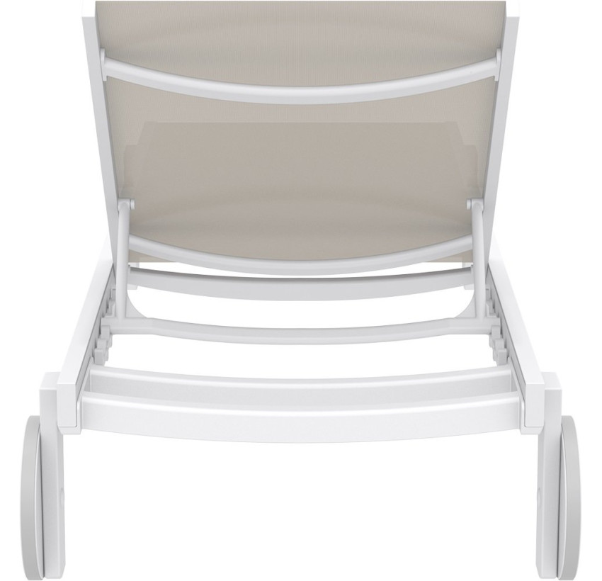Шезлонг Siesta Casablanca White Taupe