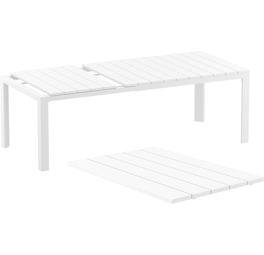 Cтол Siesta Atlantic Table 140/210 White