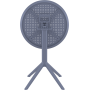 Cтол круглый Siesta Sky Folding Table 60 Dark Grey