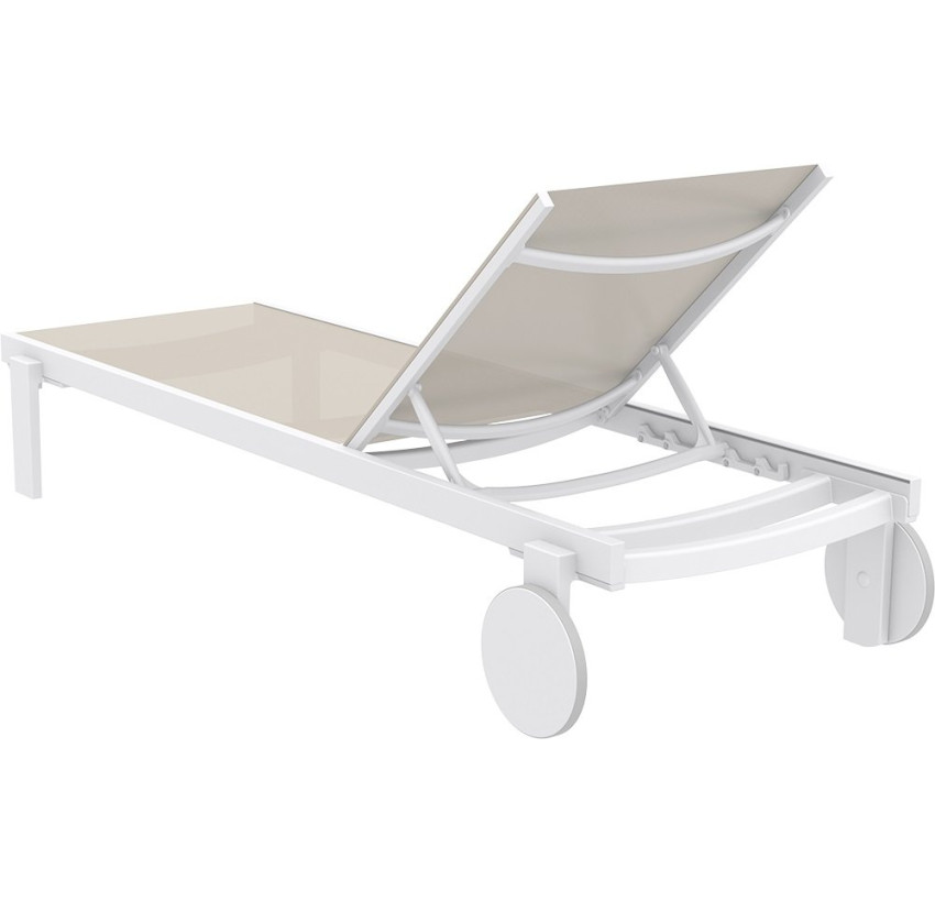 Шезлонг Siesta Casablanca White Taupe