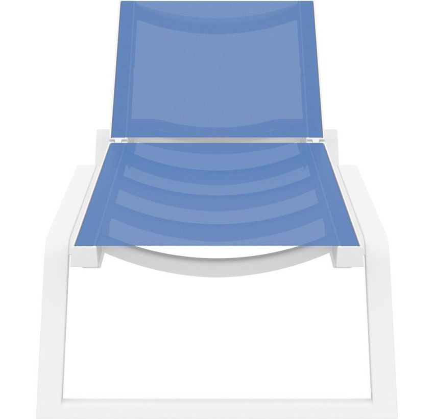 Шезлонг Siesta Rio White Blue