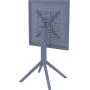 Cтол Siesta Sky Folding Table 60 Dark Grey