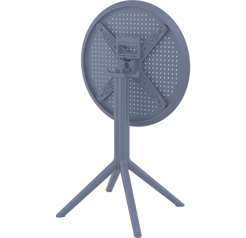 Cтол круглый Siesta Sky Folding Table 60 Dark Grey
