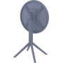 Cтол круглый Siesta Sky Folding Table 60 Dark Grey
