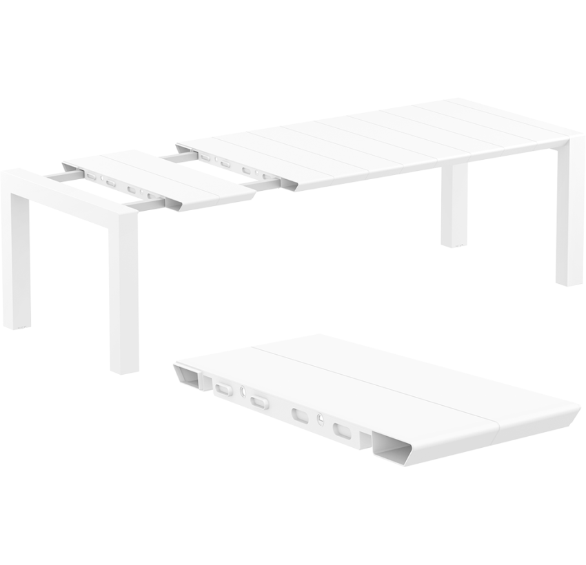 Стол Siesta Vegas 180-220 White