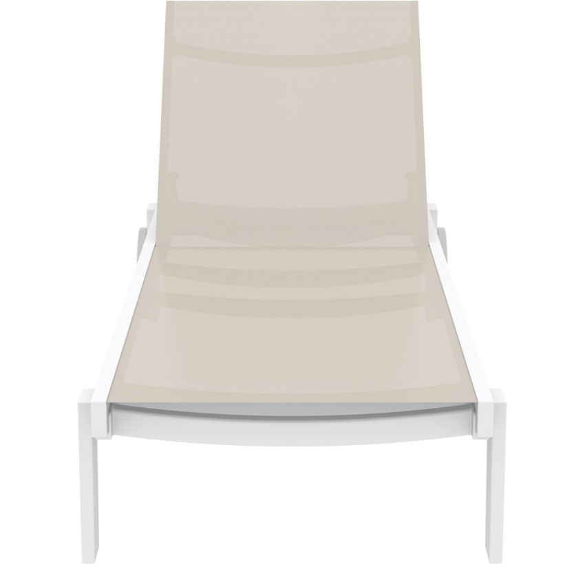 Шезлонг Siesta Casablanca White Taupe