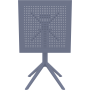 Cтол Siesta Sky Folding Table 60 Dark Grey