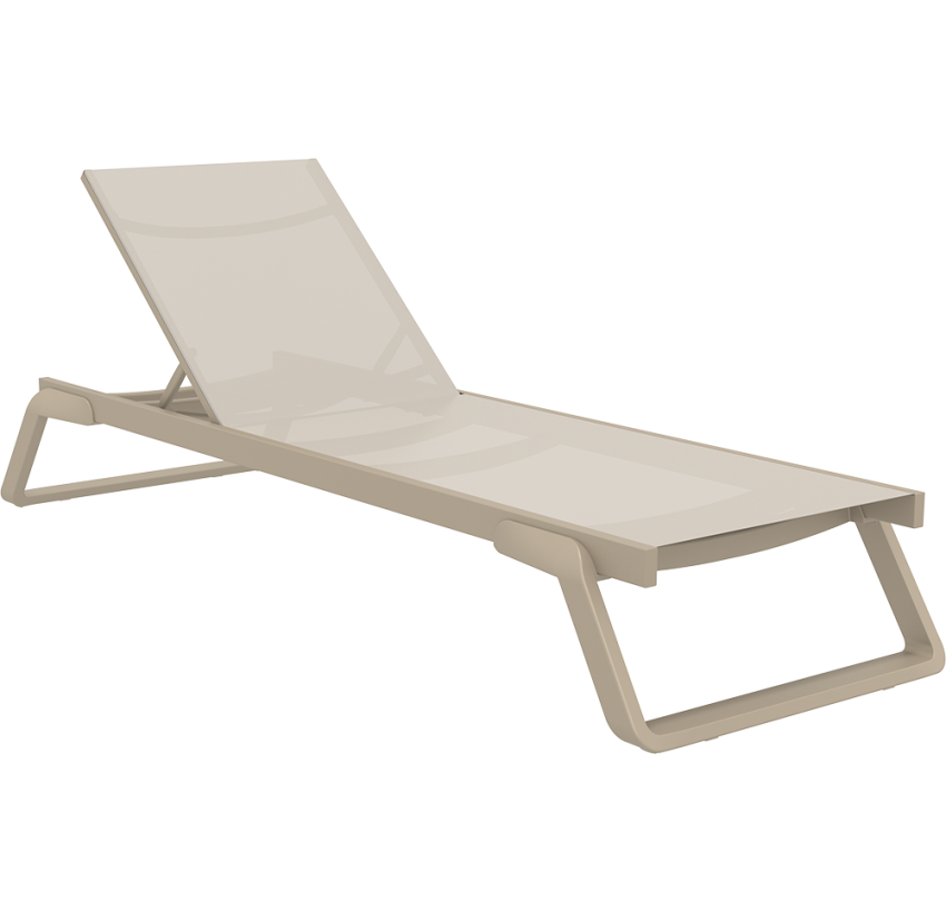 Шезлонг Siesta Tropic Taupe Taupe