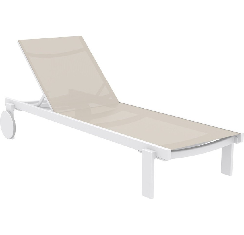 Шезлонг Siesta Casablanca White Taupe